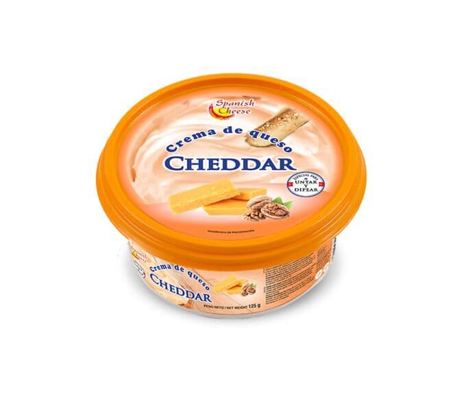 Крем-чиз Чеддер с грецким орехом, 125 г