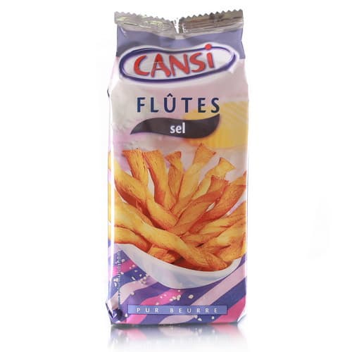 Палочки слоёные Cansi с солью, 125 г