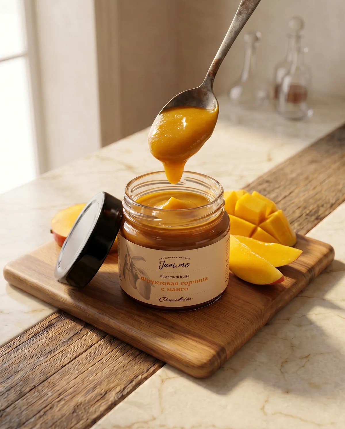 Горчица фруктовая Jam.me с манго, 100 г