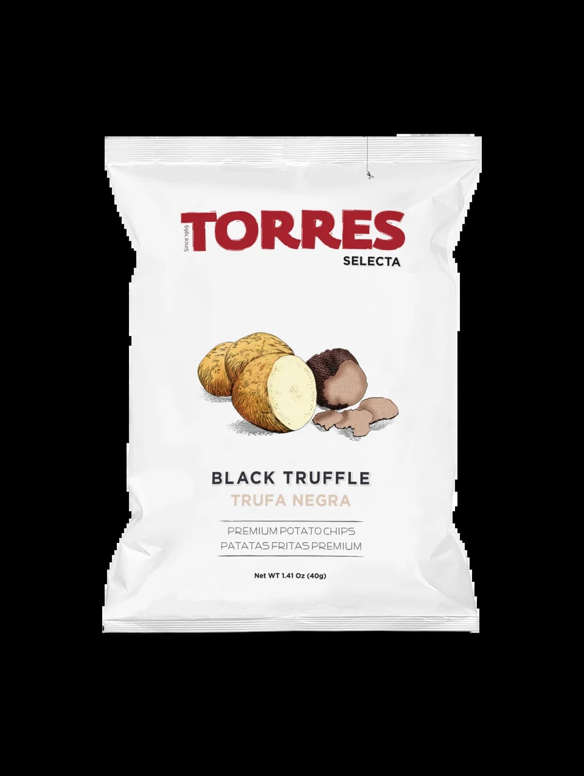 Чипсы Torres Selecta с чёрным трюфелем, 40 г