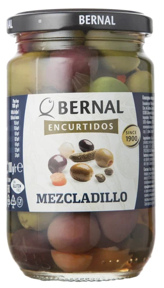 Оливки и пикули Bernal Mezcladillo, 300 г