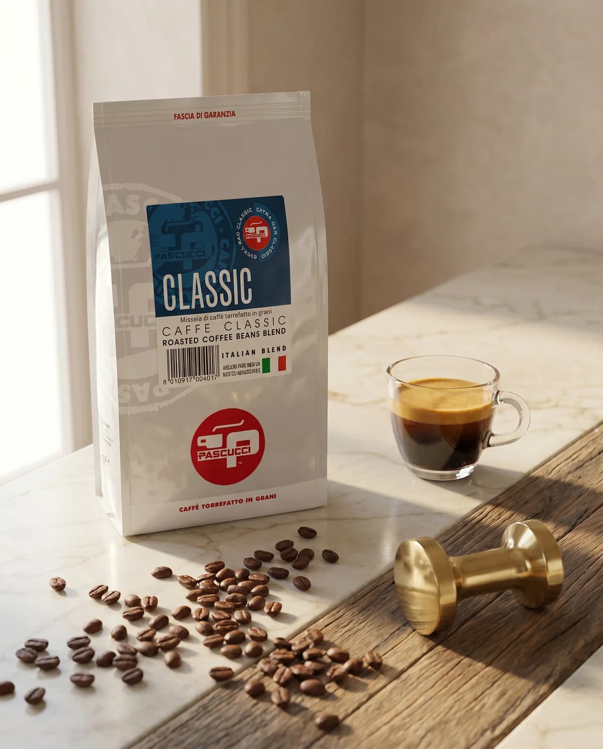 Кофе Pascucci Extra Bar Classic, зерно, 250 г