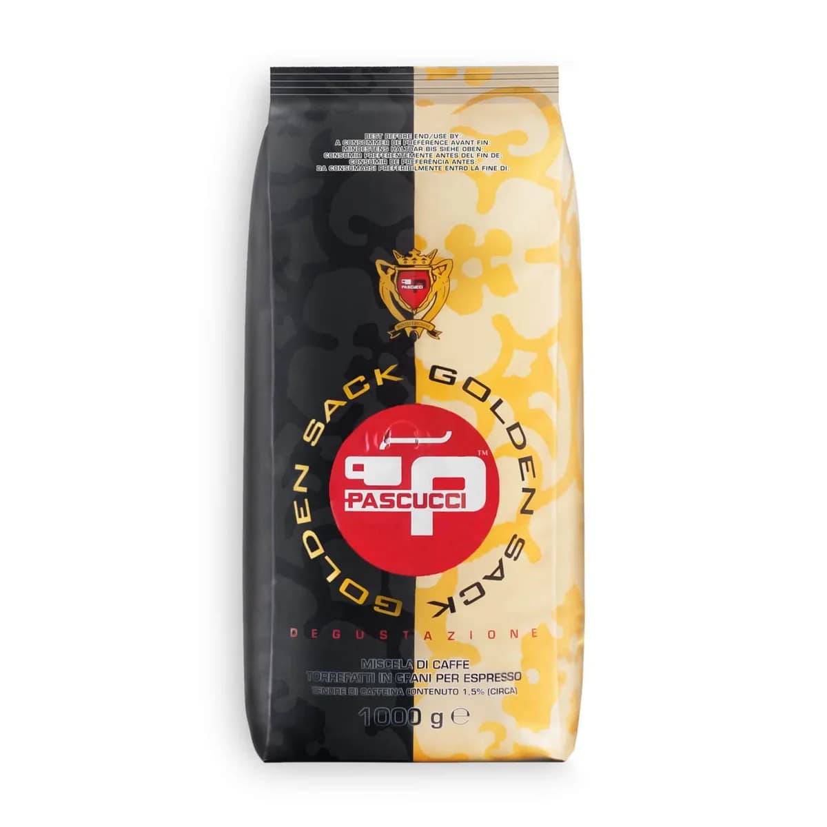 Кофе Pascucci Golden Sack, зерно, 1 кг