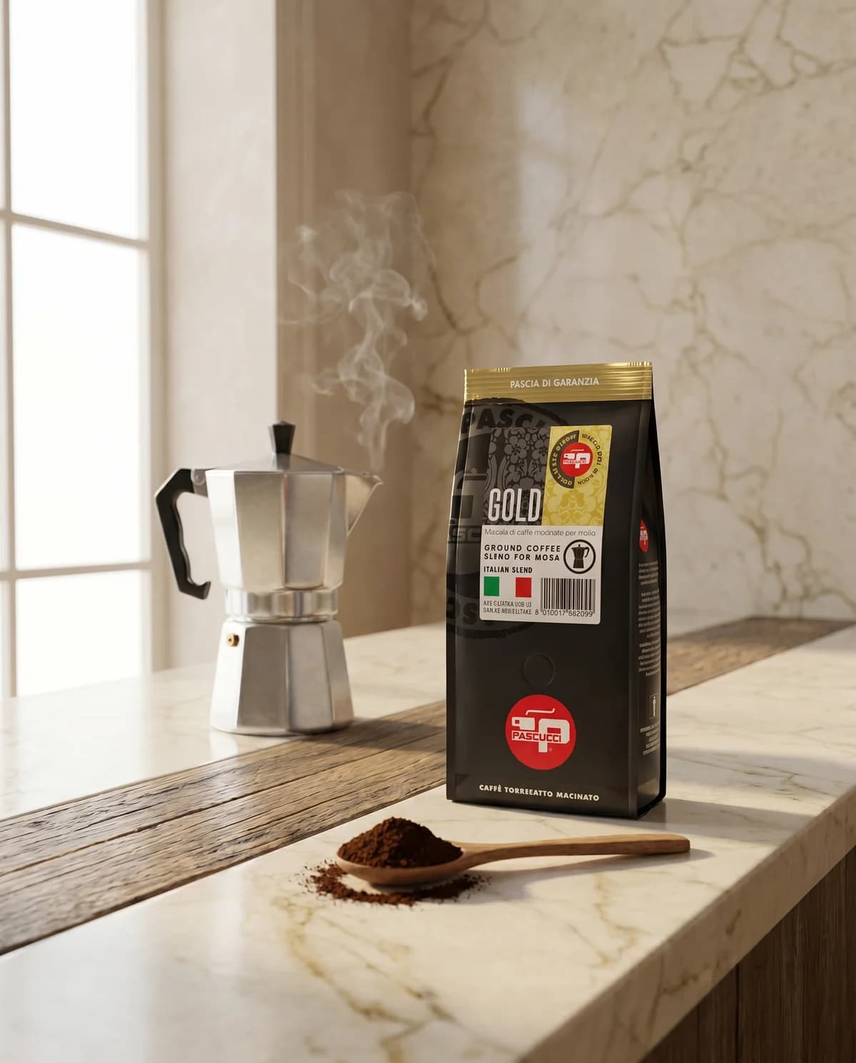 Кофе Pascucci Golden Sack, молотый, 250 г