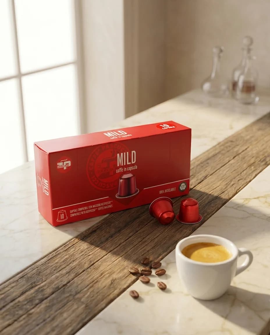 Кофе Pascucci Mild, капсулы Nespresso, 10 шт