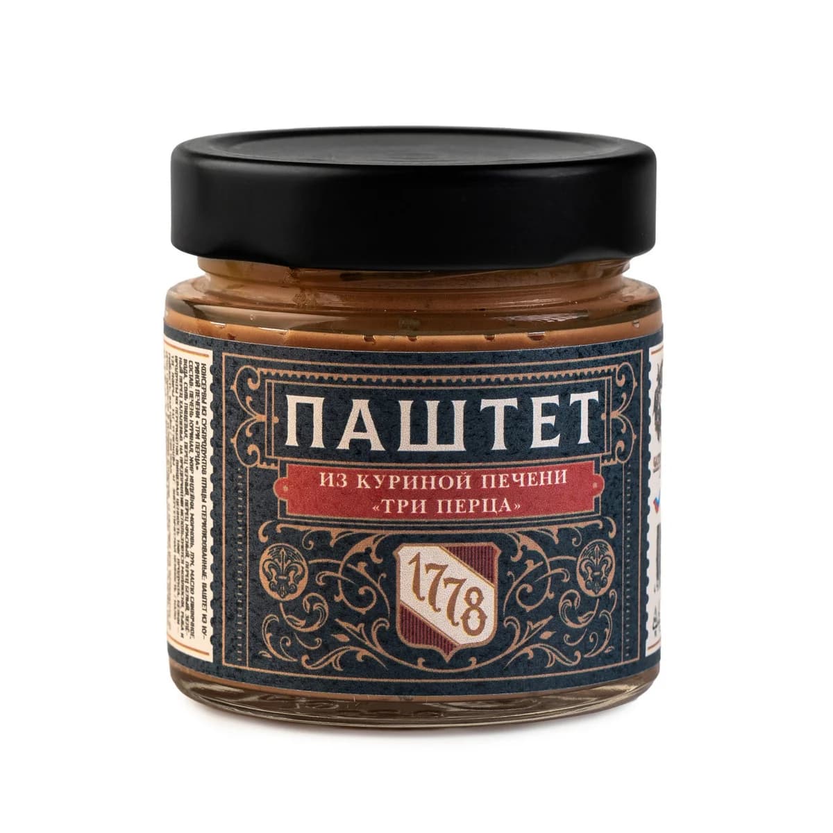 Паштет из куриной печени «Три перца», 170 г, Стейк Стор